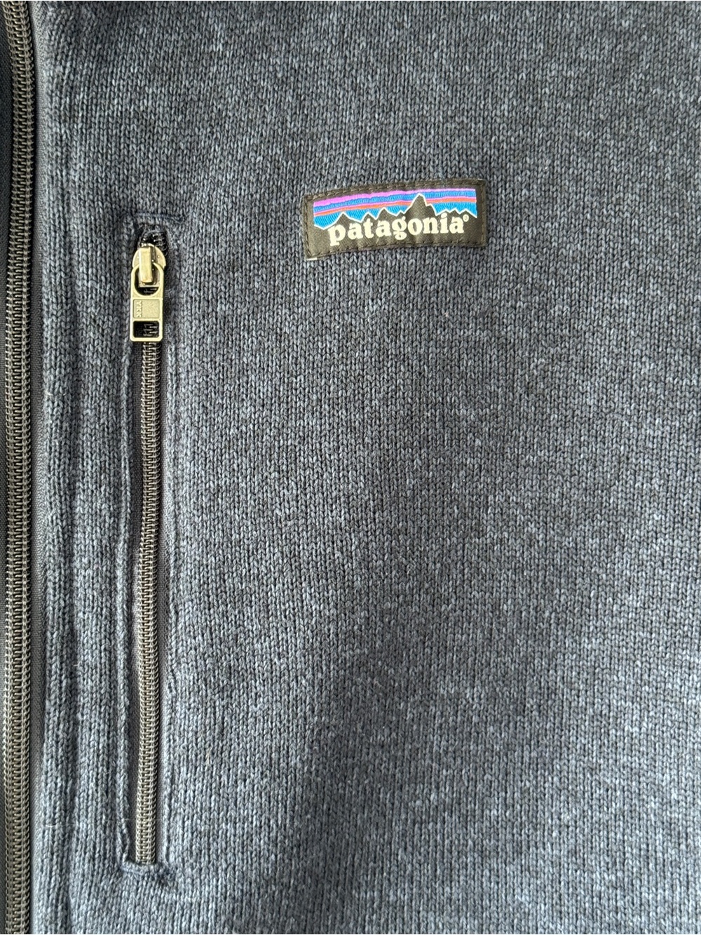 Patagonia Men's Better Sweater Fleece Vest -Navy Blue - Size XL - Picture 7 of 13